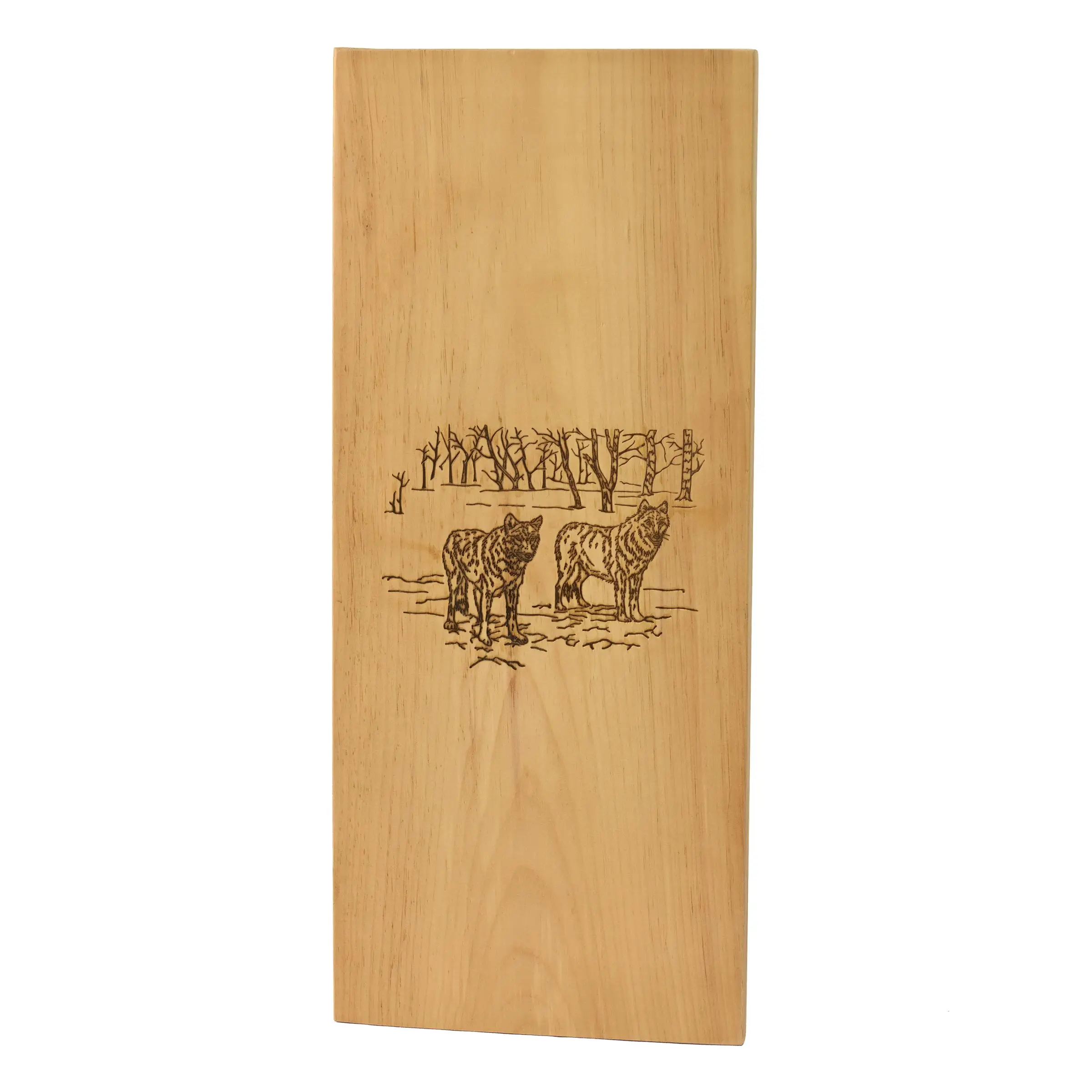 Wolves - Branded Back - Martins Custom Woodwork